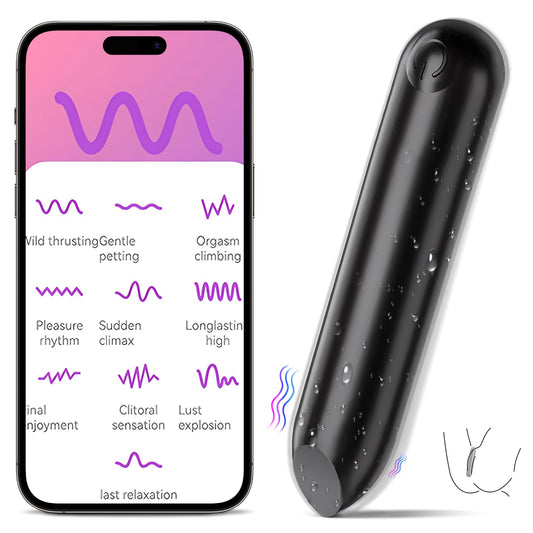 Mini app-controlled vibrator