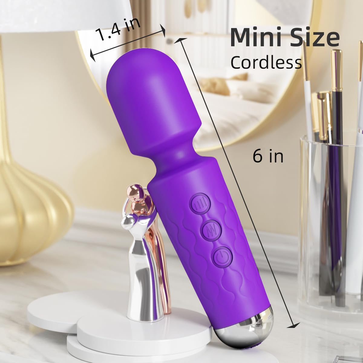 Mini handheld vibrator