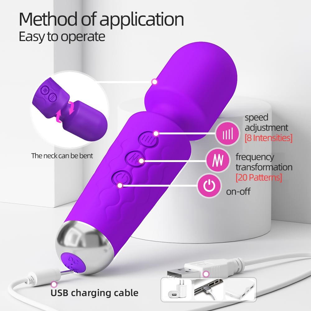 Mini handheld vibrator